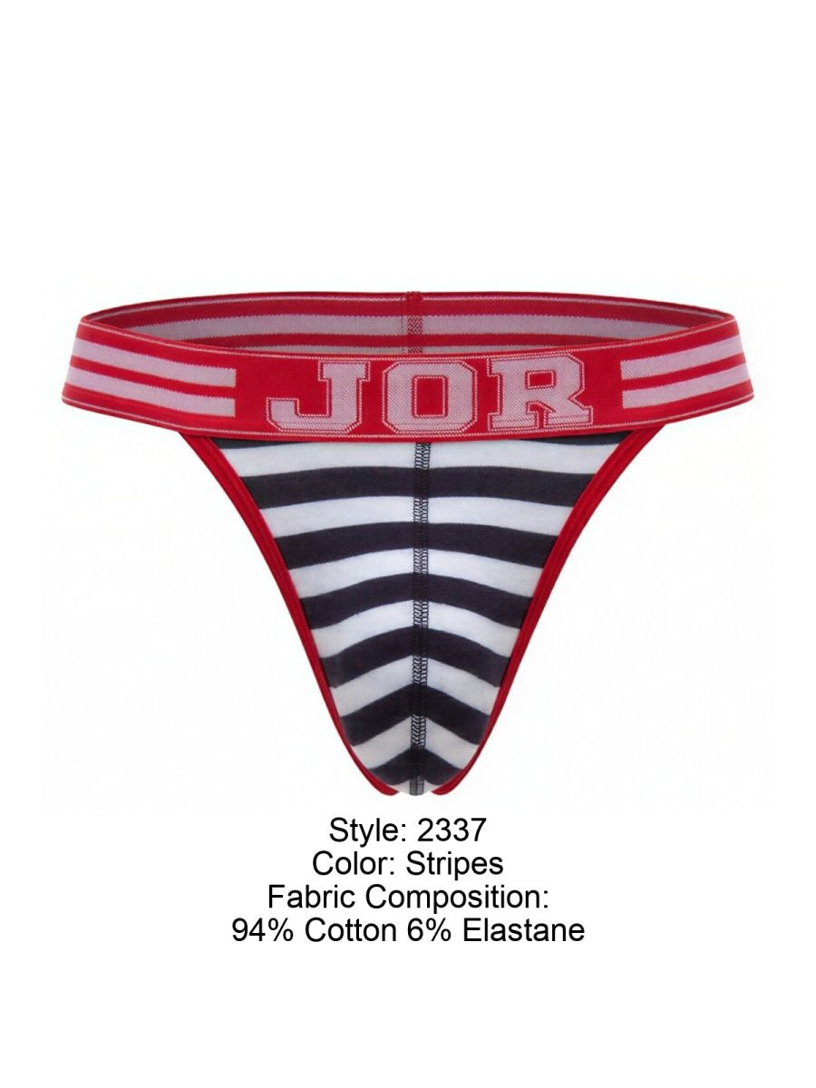 JOR Santorini Men's Thong in Stripes – men's thongs
