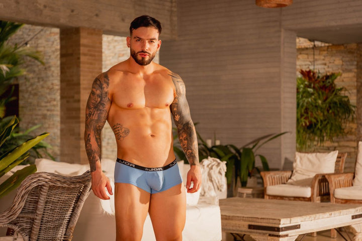 JOR Cannes Men's Trunk Underwear in Blue – men's trunks