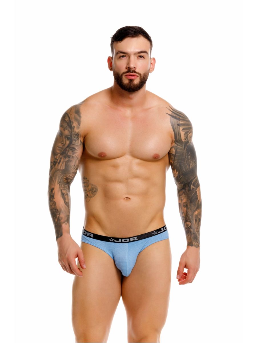 JOR Cannes Men's Bikini Brief in Blue – men's briefs