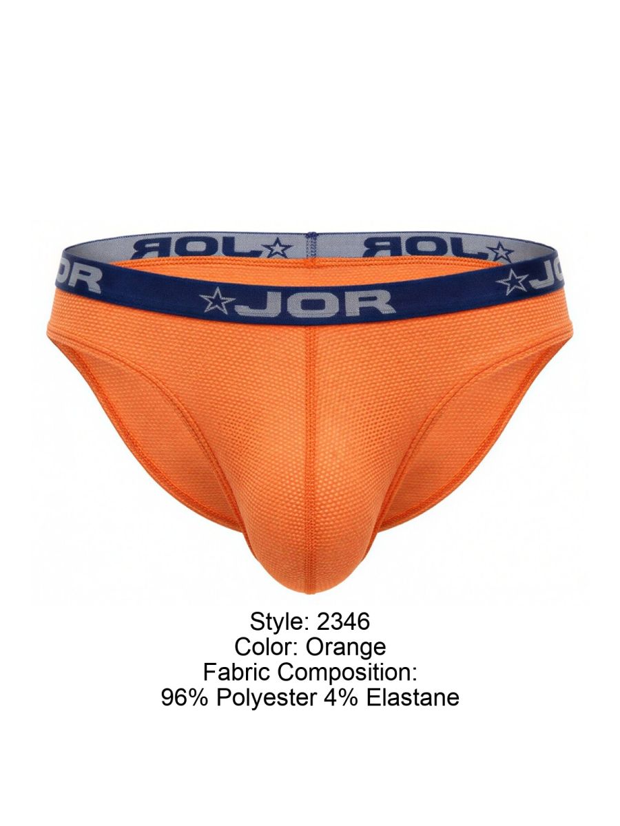 JOR Cannes Men's Bikini Brief in Orange – men's briefs