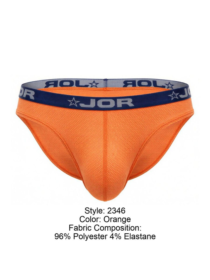 JOR Cannes Men's Bikini Brief in Orange – men's briefs