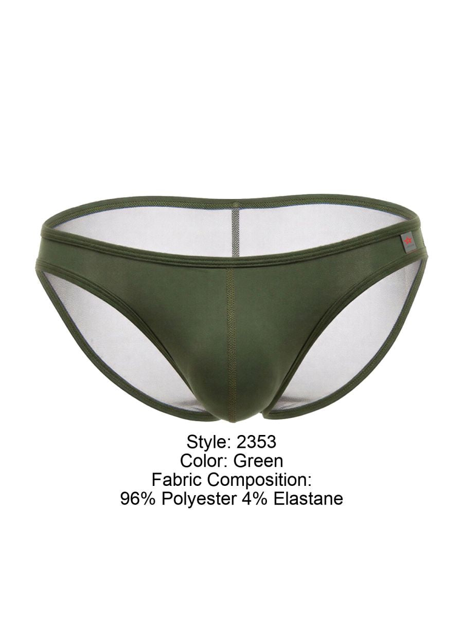 JOR Origin Men's Bikini Brief in Green – men's briefs