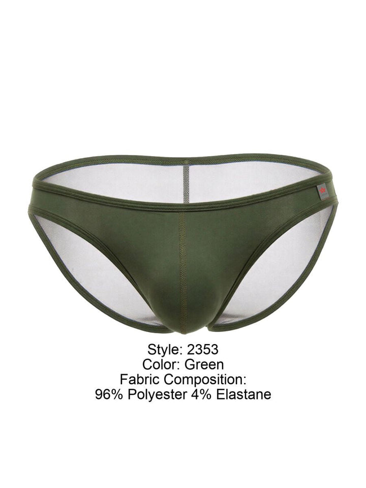 JOR Origin Men's Bikini Brief in Green – men's briefs
