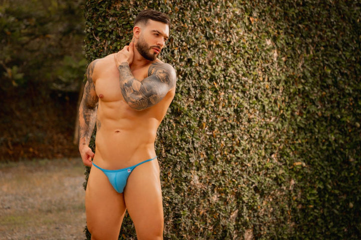 JOR Axel Men's Bikini Brief in Turquoise – men's briefs