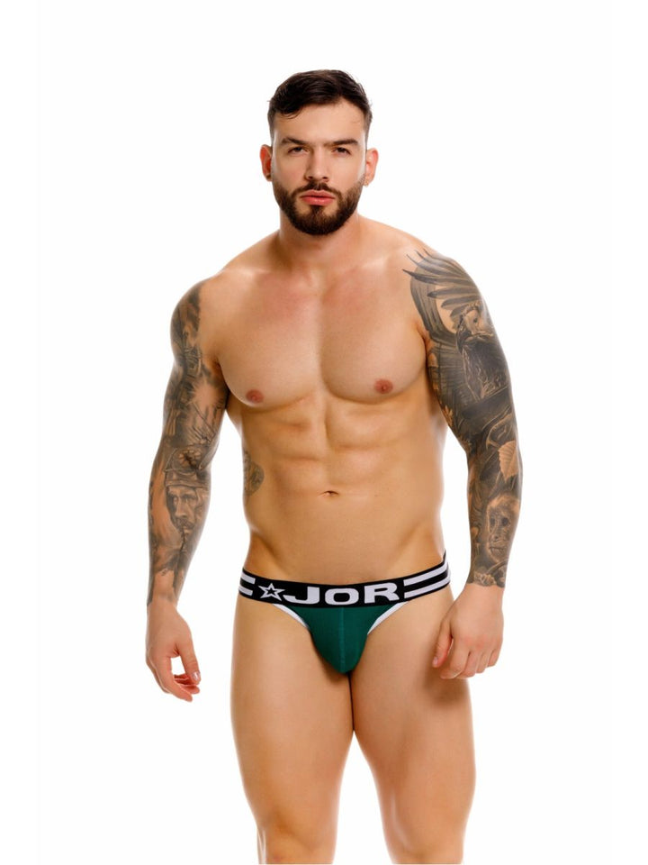 JOR Rush Men's Bikini Brief in Green – men's briefs