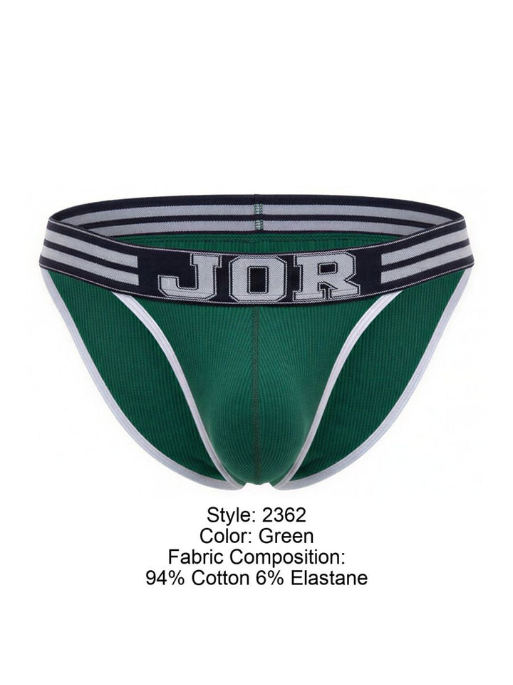 JOR Rush Men's Bikini Brief in Green – men's briefs