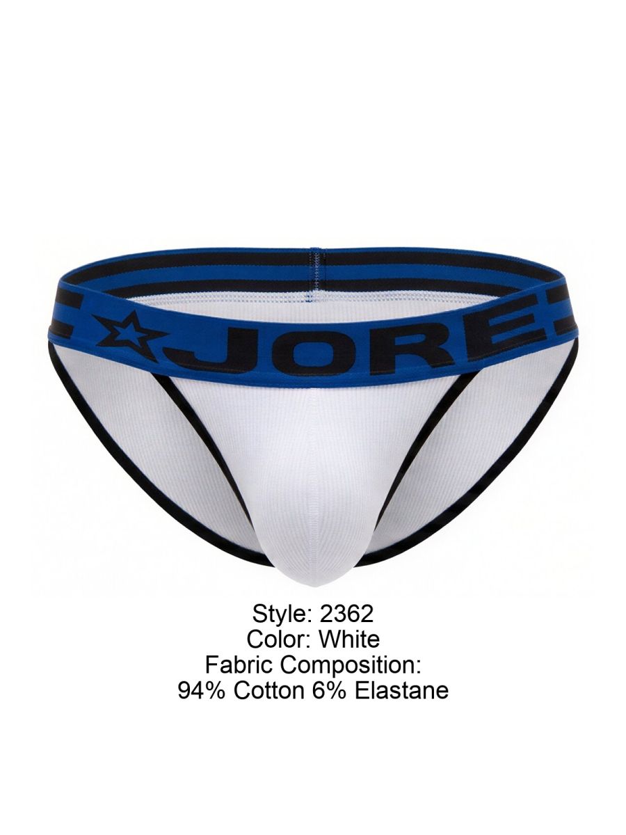 JOR Rush Men's Bikini Brief in White – men's briefs