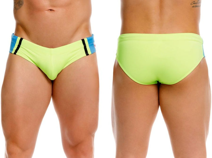 JOR Wind Men's Swim Brief in Green – men's swimwear