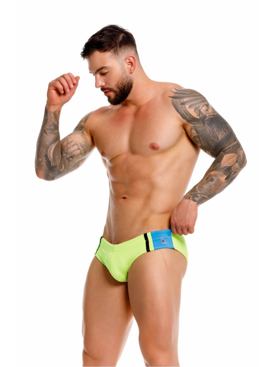 JOR Wind Men's Swim Brief in Green – men's swimwear