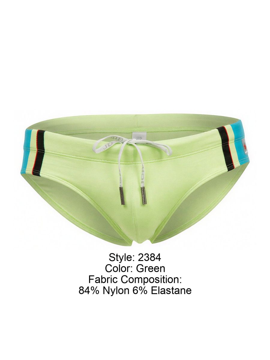 JOR Wind Men's Swim Brief in Green – men's swimwear