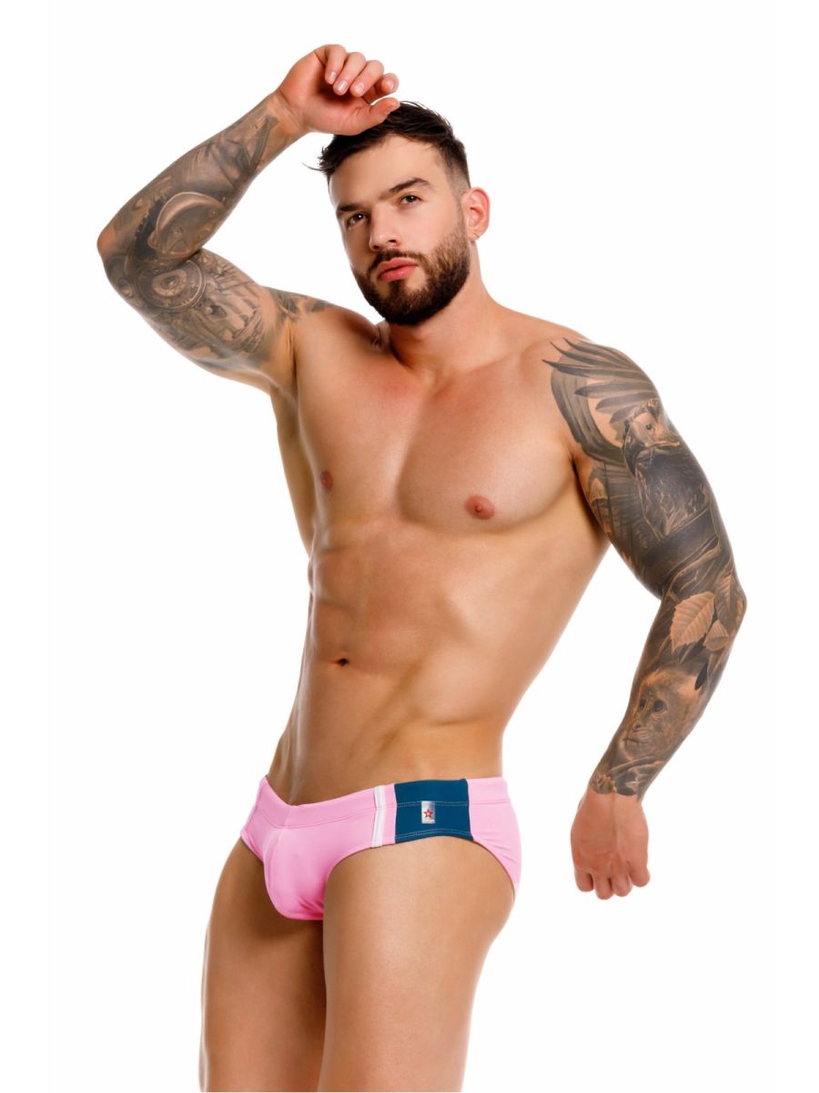 JOR Wind Men's Swim Brief in Pink – men's swimwear