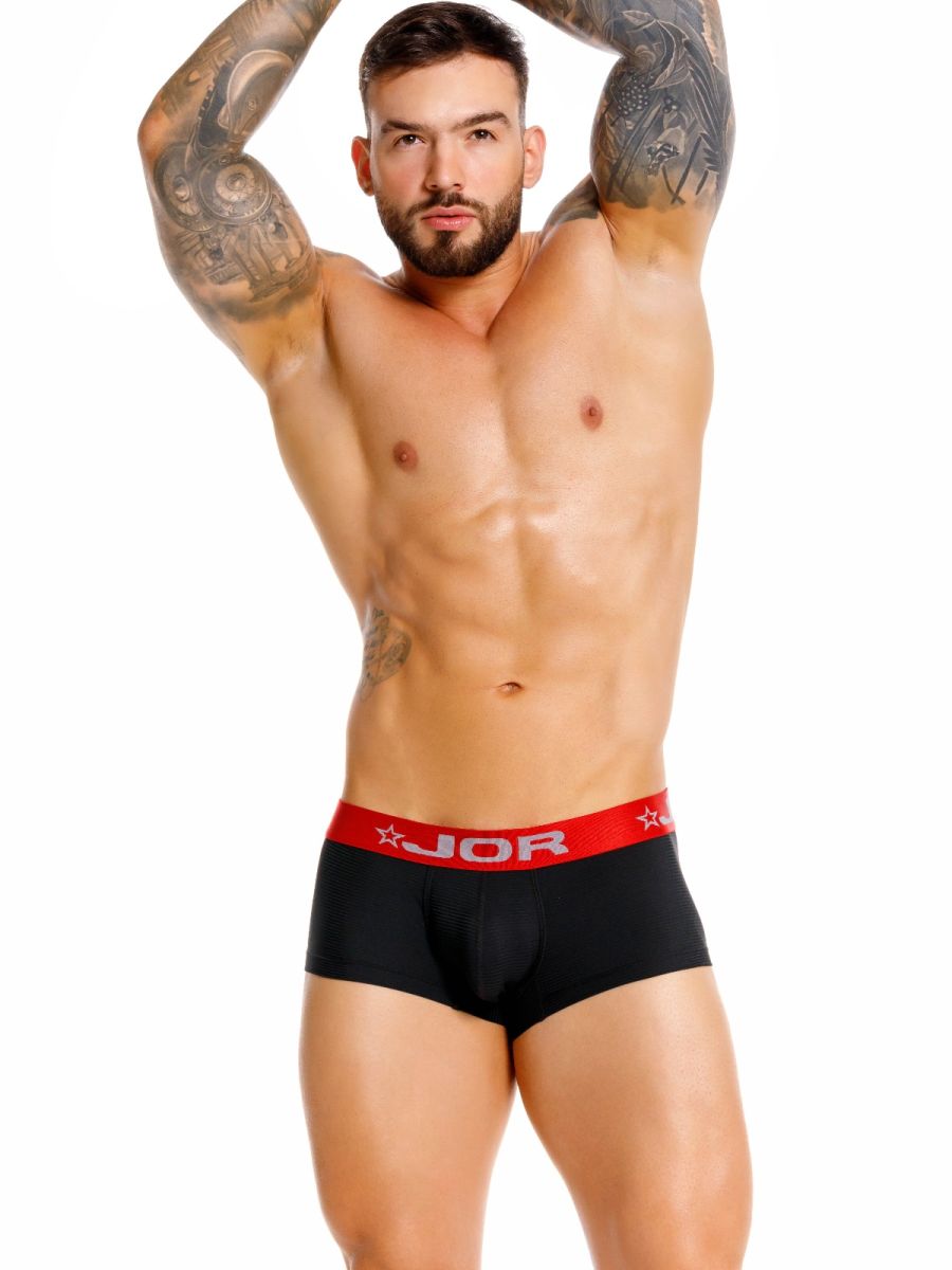 JOR Astor Men's Trunk Underwear in Black – men's trunks Handmade in Colombia
