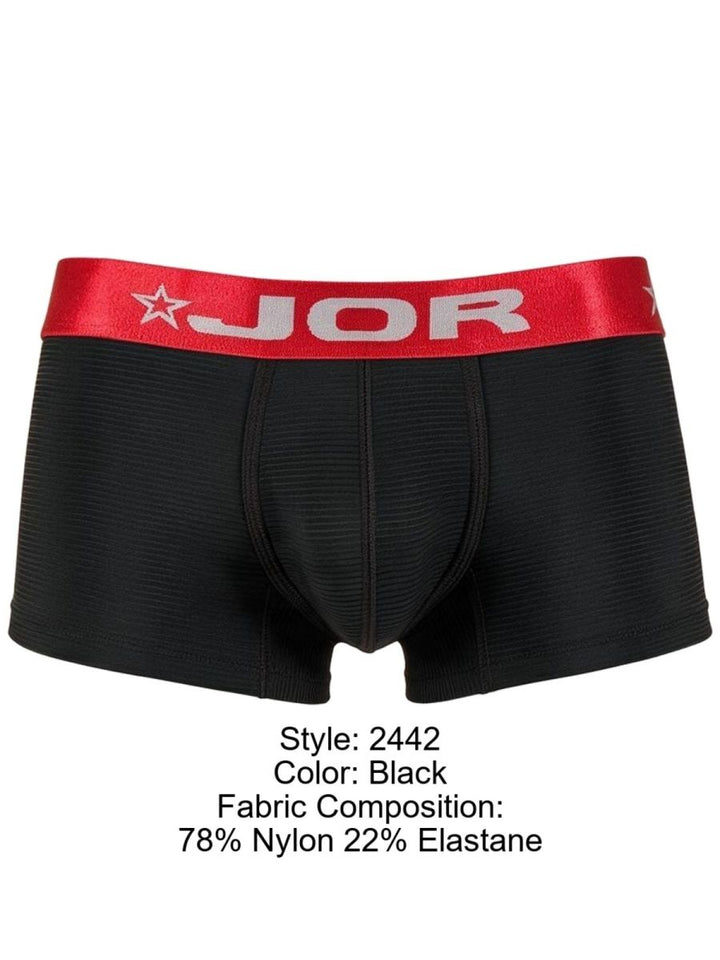 JOR Astor Men's Trunk Underwear in Black – men's trunks Handmade in Colombia