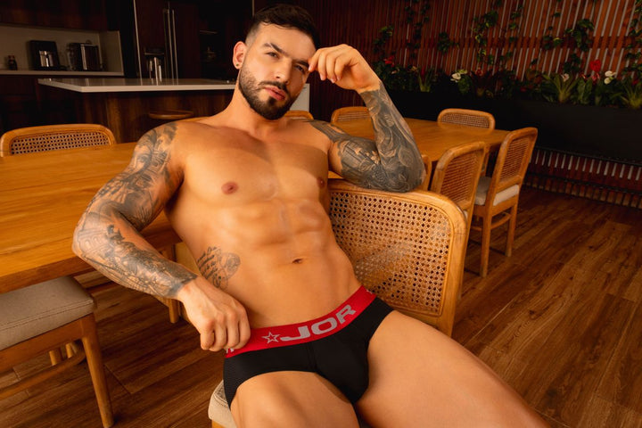 JOR Astor Men's Bikini Brief in Black – men's briefs Handmade in Colombia