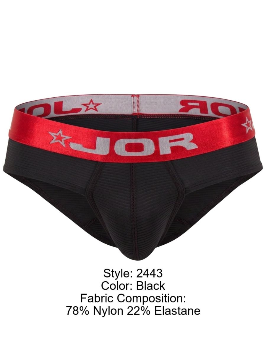 JOR Astor Men's Bikini Brief in Black – men's briefs Handmade in Colombia