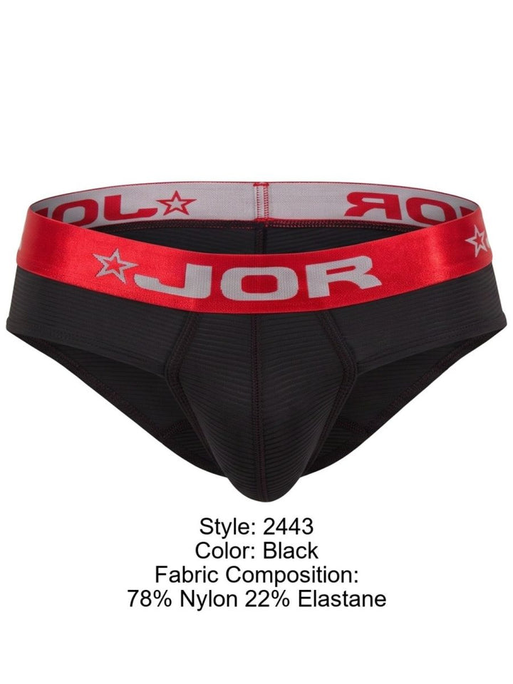 JOR Astor Men's Bikini Brief in Black – men's briefs Handmade in Colombia