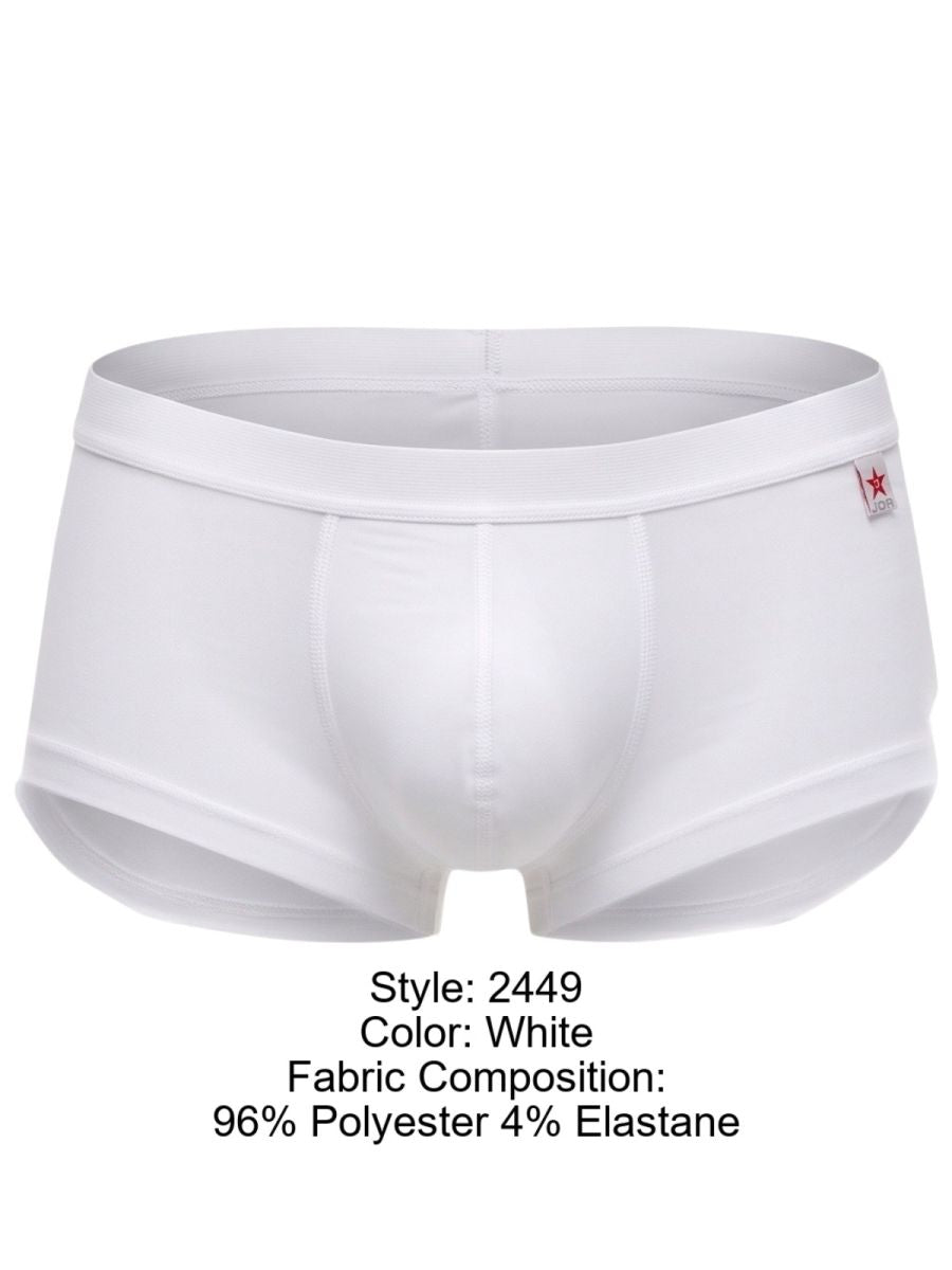JOR Collection Men's Trunk Underwear in White – men's trunks Handmade in Colombia