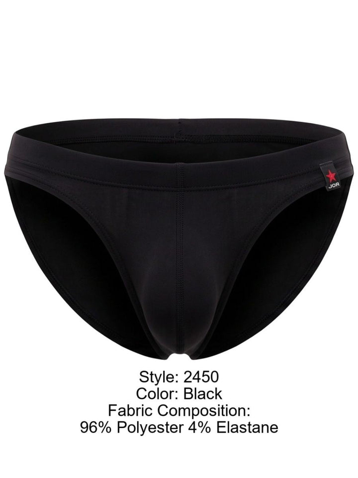 JOR Invisible Men's Bikini Brief in Black – men's briefs Handmade in Colombia