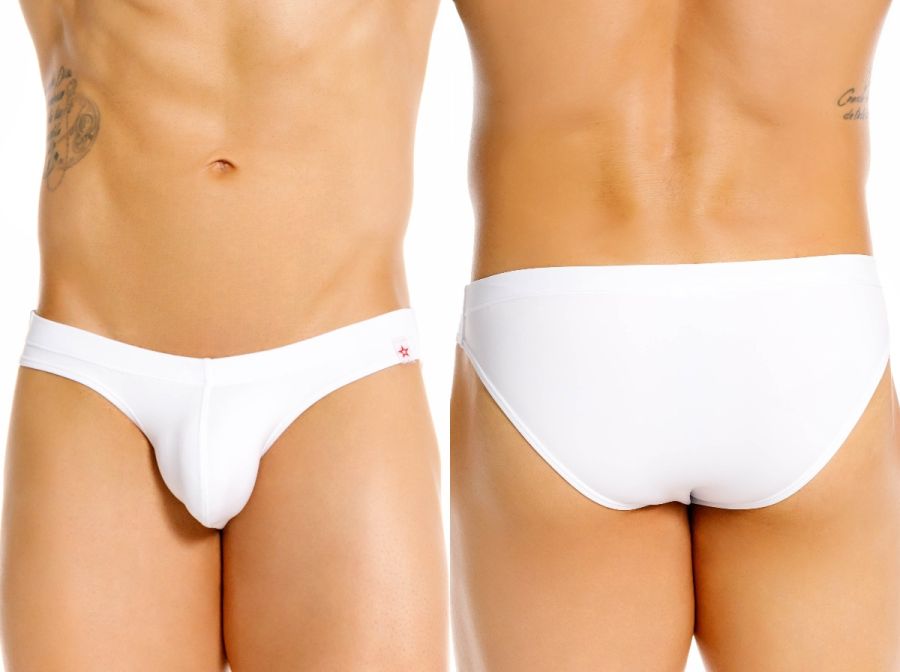 JOR Invisible Men's Bikini Brief in White – men's briefs Handmade in Colombia
