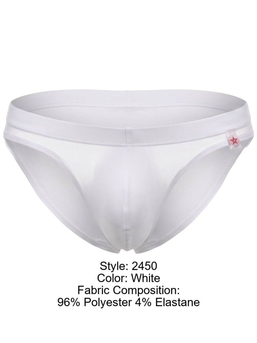 JOR Invisible Men's Bikini Brief in White – men's briefs Handmade in Colombia