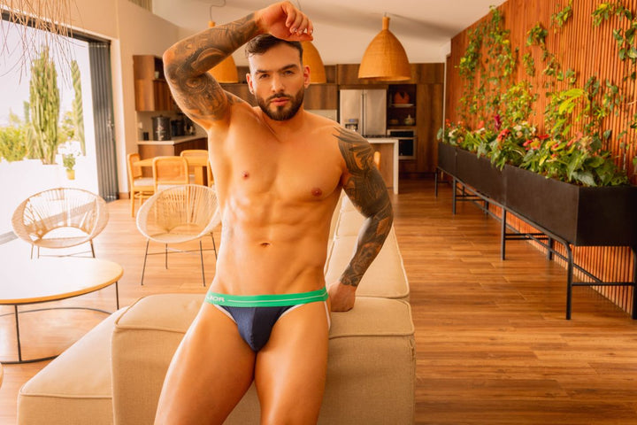 JOR Rush Men's Bikini Brief in Blue – men's briefs Handmade in Colombia