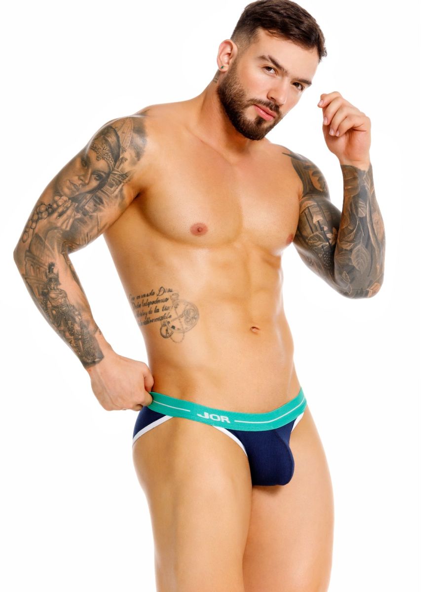 JOR Rush Men's Bikini Brief in Blue – men's briefs Handmade in Colombia