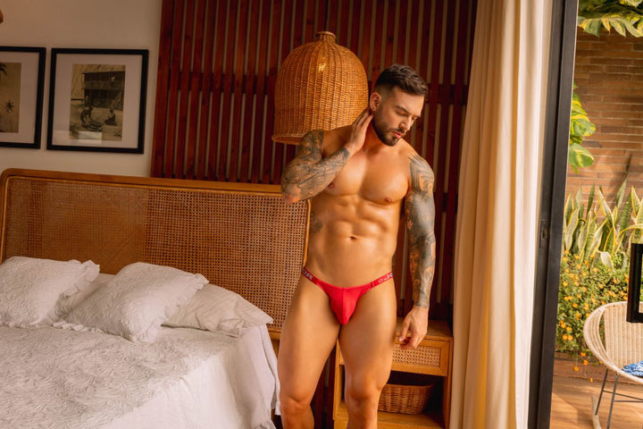 JOR Frost Men's Jockstrap in Red – men's jockstraps Handmade in Colombia