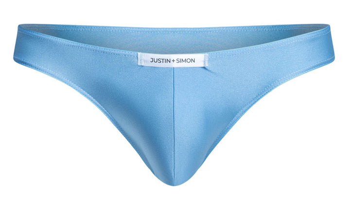 CandyMan JUSTIN+SIMON XSJ01 Classic Men's Bikini Brief in Baby Blue – men's briefs