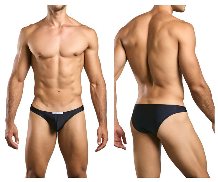 CandyMan JUSTIN+SIMON XSJ01 Classic Men's Bikini Brief in Black – men's briefs