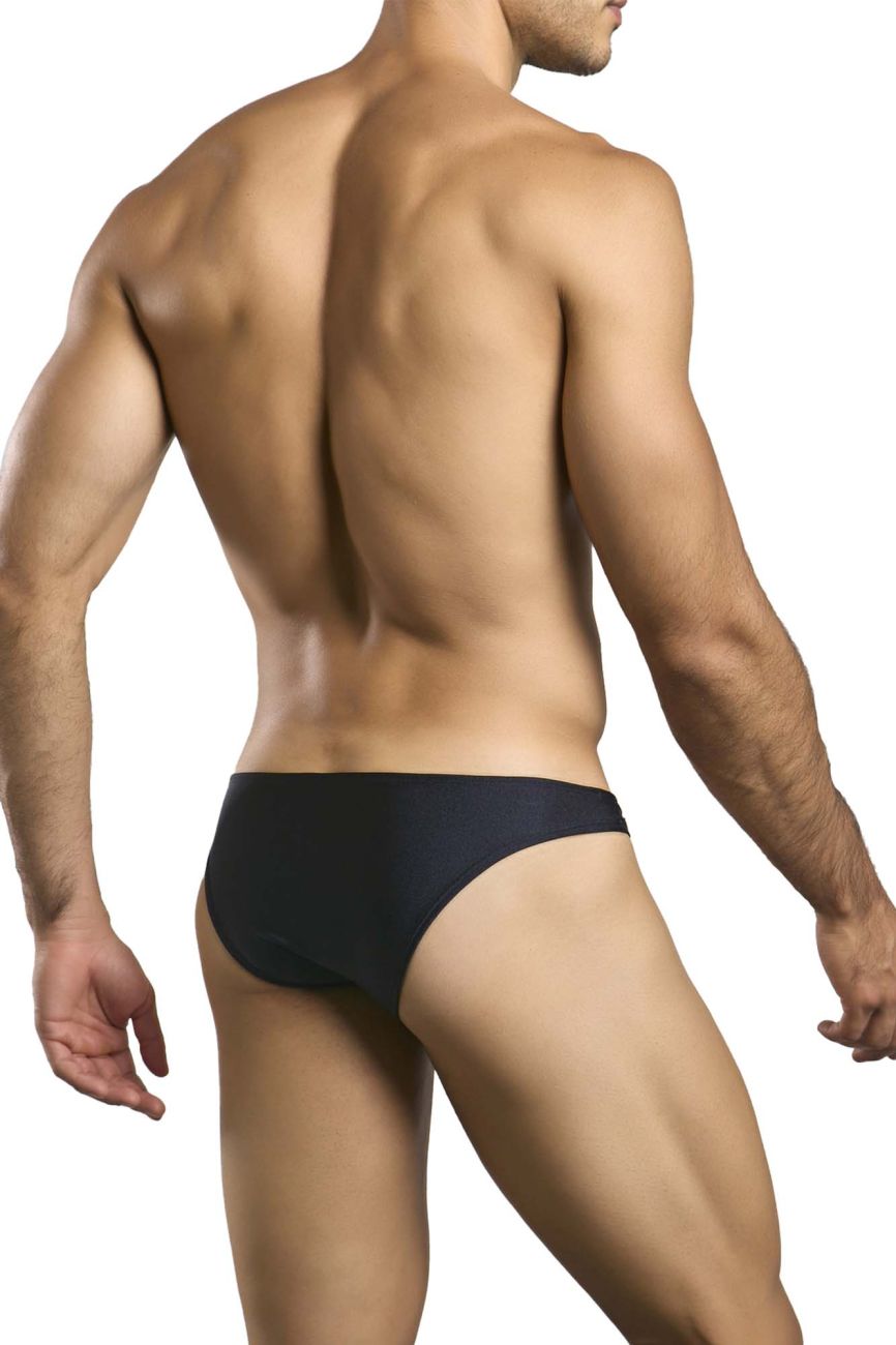 CandyMan JUSTIN+SIMON XSJ01 Classic Men's Bikini Brief in Black – men's briefs