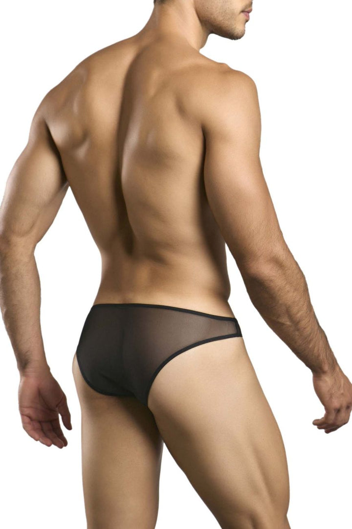 CandyMan JUSTIN+SIMON XSJ01 Classic Men's Bikini Brief in Black – men's briefs