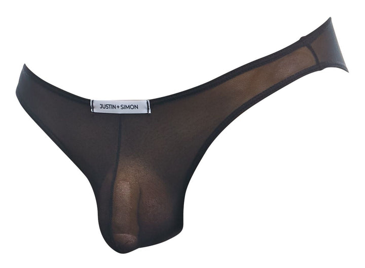 CandyMan JUSTIN+SIMON XSJ01 Classic Men's Bikini Brief in Black – men's briefs