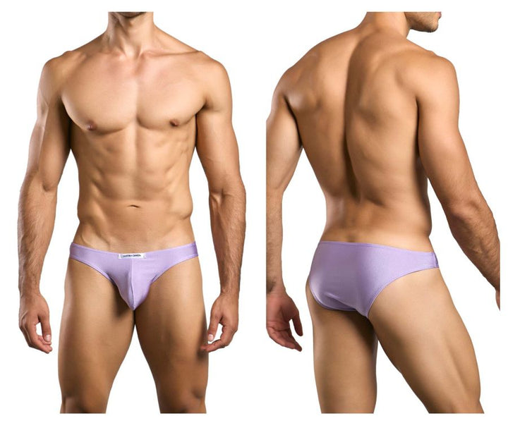 CandyMan JUSTIN+SIMON XSJ01 Classic Men's Bikini Brief in Lilac – men's briefs