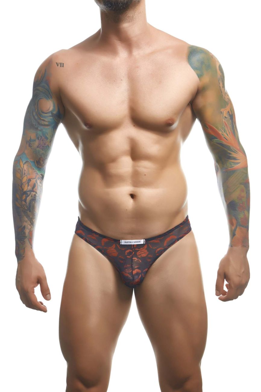 CandyMan JUSTIN+SIMON XSJ01 Classic Men's Bikini Brief in Lips – men's briefs