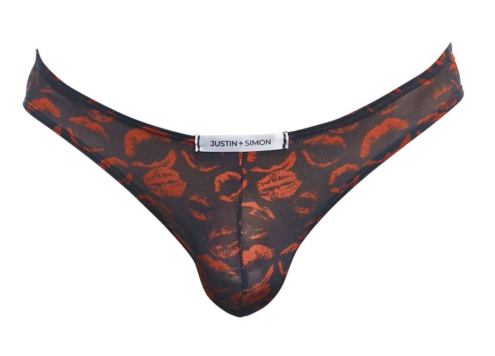 CandyMan JUSTIN+SIMON XSJ01 Classic Men's Bikini Brief in Lips – men's briefs