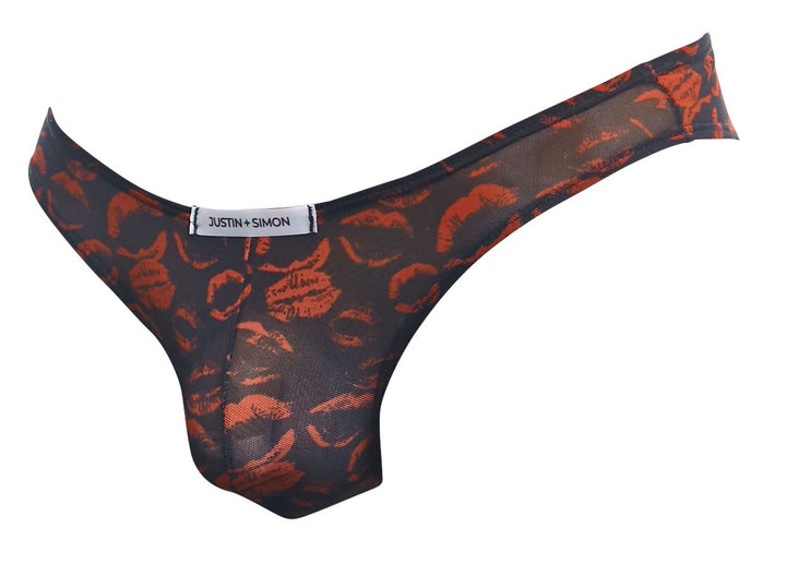 CandyMan JUSTIN+SIMON XSJ01 Classic Men's Bikini Brief in Lips – men's briefs
