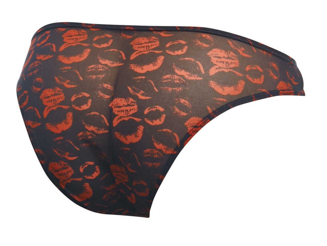 CandyMan JUSTIN+SIMON XSJ01 Classic Men's Bikini Brief in Lips – men's briefs