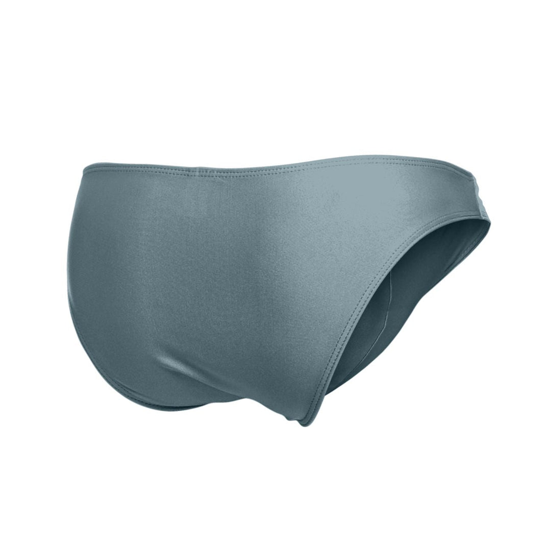 CandyMan JUSTIN+SIMON XSJ01 Classic Men's Bikini Brief in Metal Green – men's briefs