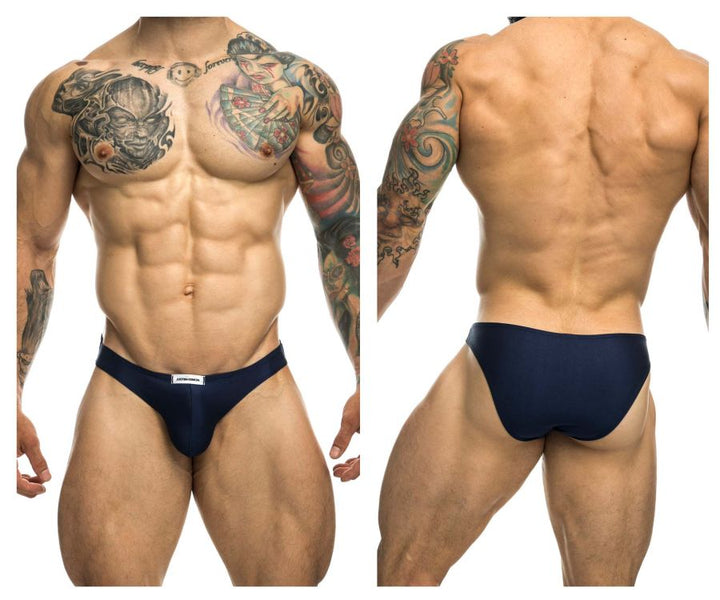 CandyMan JUSTIN+SIMON XSJ01 Classic Men's Bikini Brief in Navy – men's briefs