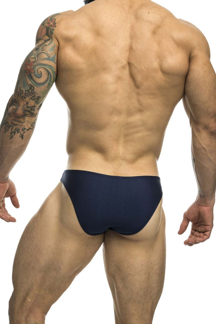 CandyMan JUSTIN+SIMON XSJ01 Classic Men's Bikini Brief in Navy – men's briefs