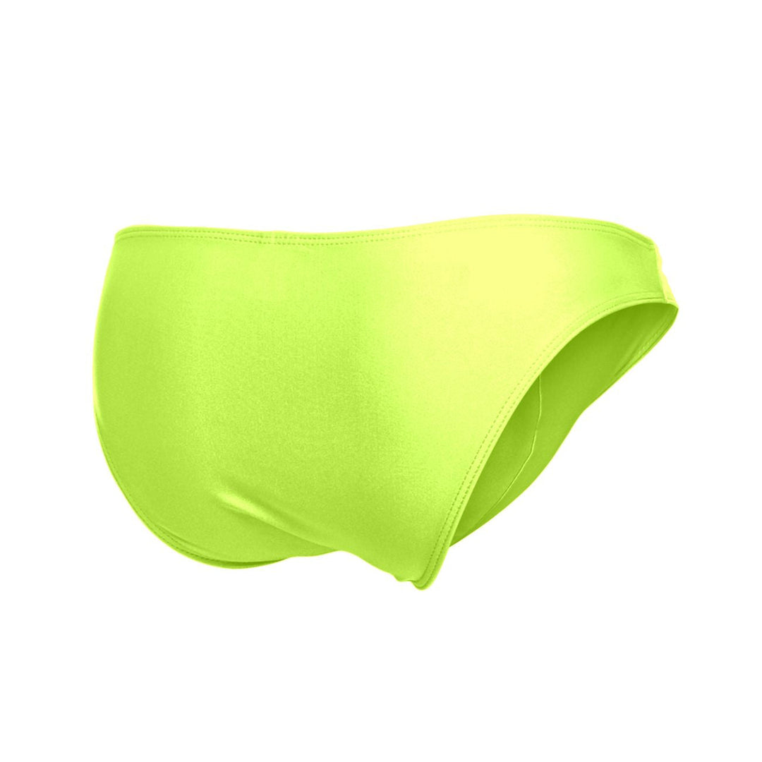 CandyMan JUSTIN+SIMON XSJ01 Classic Men's Bikini Brief in Neon Green – men's briefs