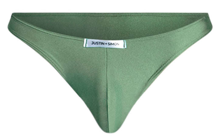 CandyMan JUSTIN+SIMON XSJ01 Classic Men's Bikini Brief in New Green – men's briefs