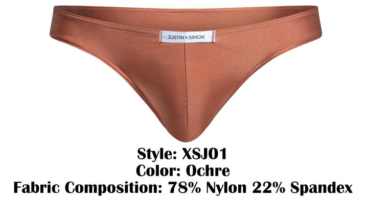 CandyMan XSJ01 Classic Men's Bikini Brief in Ochre – men's briefs