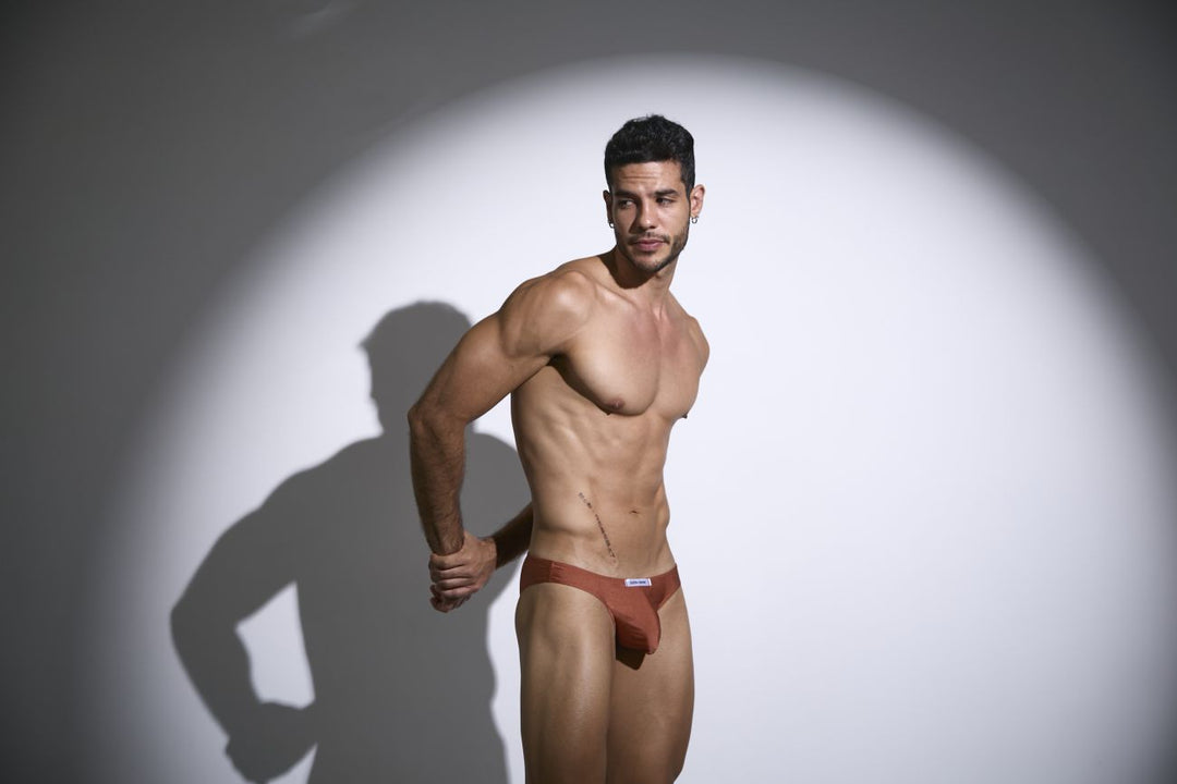 CandyMan XSJ01 Classic Men's Bikini Brief in Ochre – men's briefs