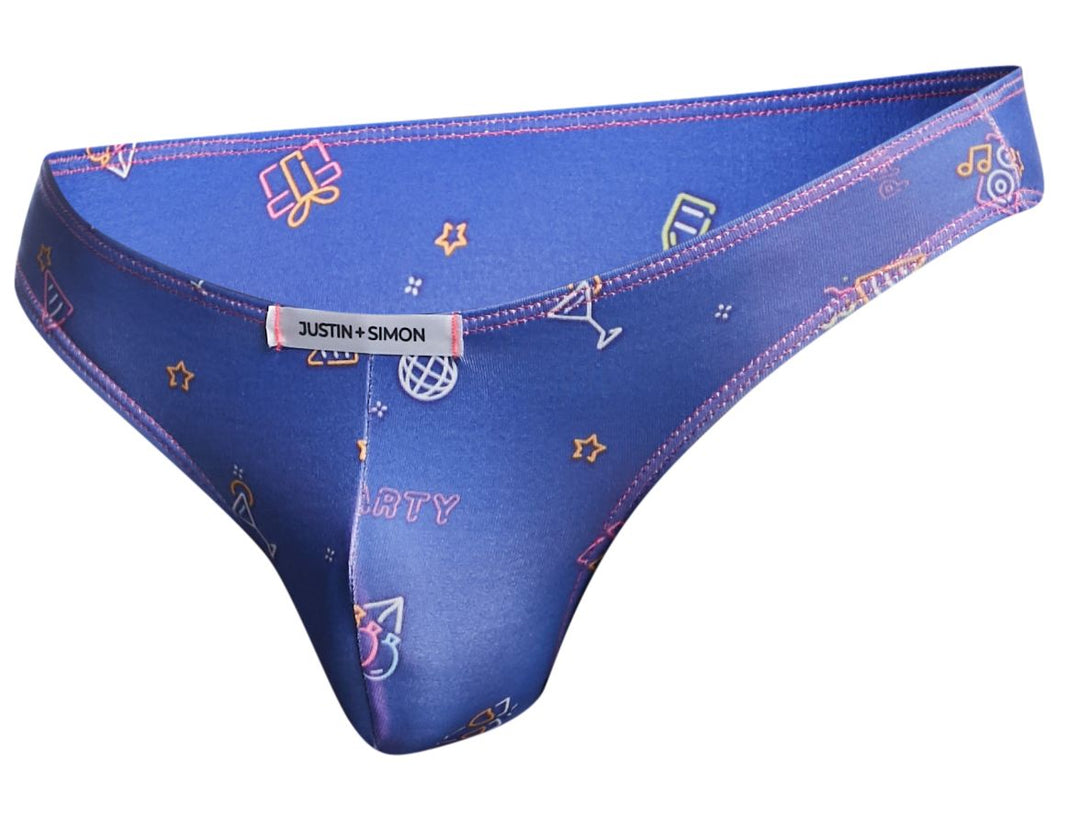 CandyMan JUSTIN+SIMON XSJ01 Classic Men's Bikini Brief in Party – men's briefs