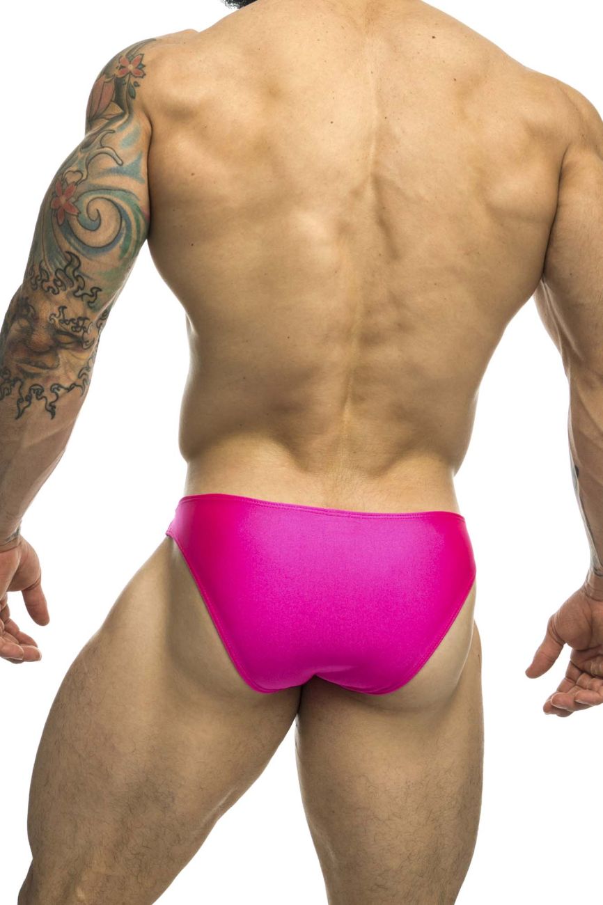 CandyMan JUSTIN+SIMON XSJ01 Classic Men's Bikini Brief in Pink – men's briefs