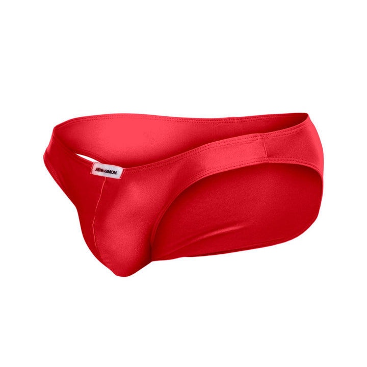 CandyMan JUSTIN+SIMON XSJ01 Classic Men's Bikini Brief in Red – men's briefs