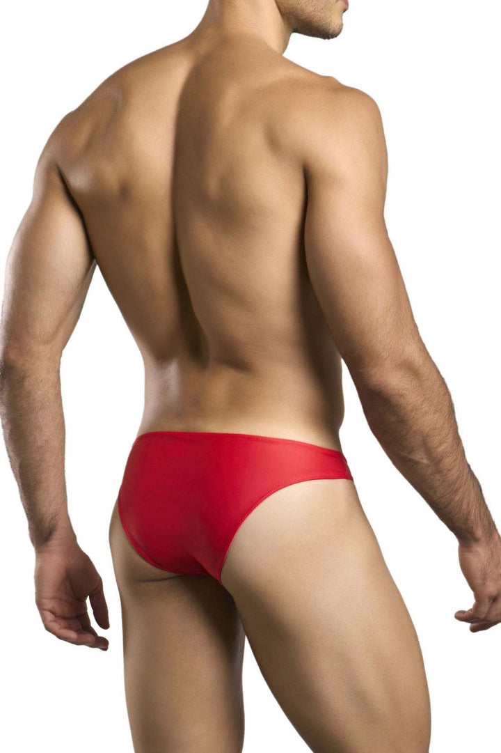 CandyMan JUSTIN+SIMON XSJ01 Classic Men's Bikini Brief in Red – men's briefs