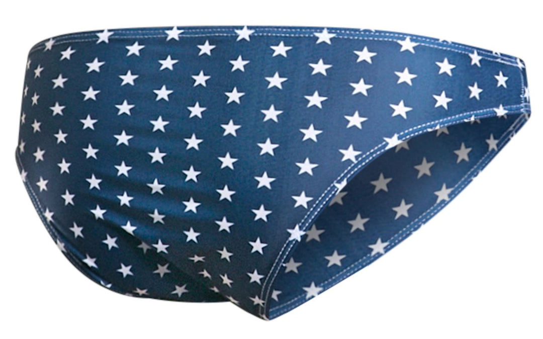 CandyMan JUSTIN+SIMON XSJ01 Classic Men's Bikini Brief in Usa Flag – men's briefs