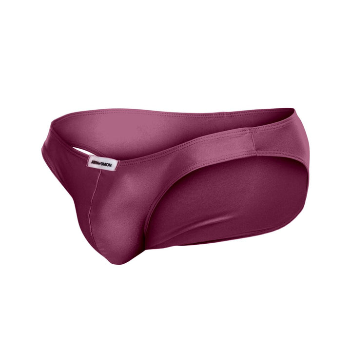 CandyMan JUSTIN+SIMON XSJ01 Classic Men's Bikini Brief in Wine – men's briefs
